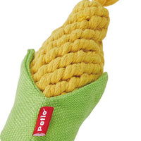 Petio - 磨牙潔齒 手工編織玉米狗玩具 (S)  (91603602)