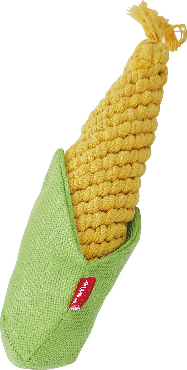 Petio - 磨牙潔齒 手工編織玉米狗玩具 (M)  (91603603)