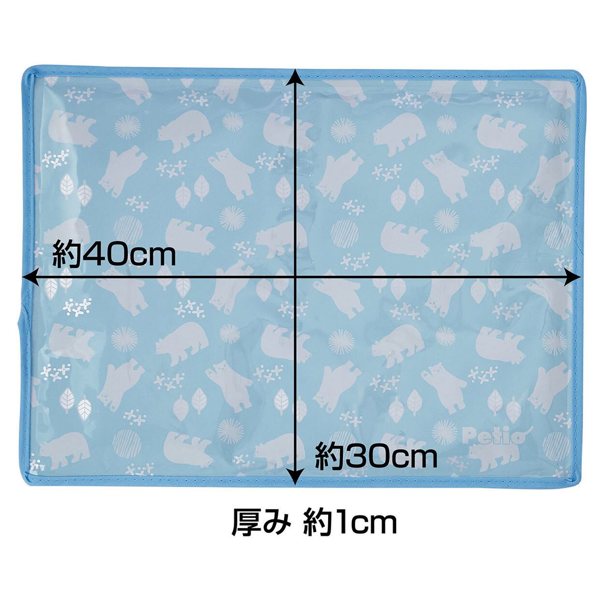 Petio - 極冷系列 鋁製凝膠軟墊 M  (91603614)