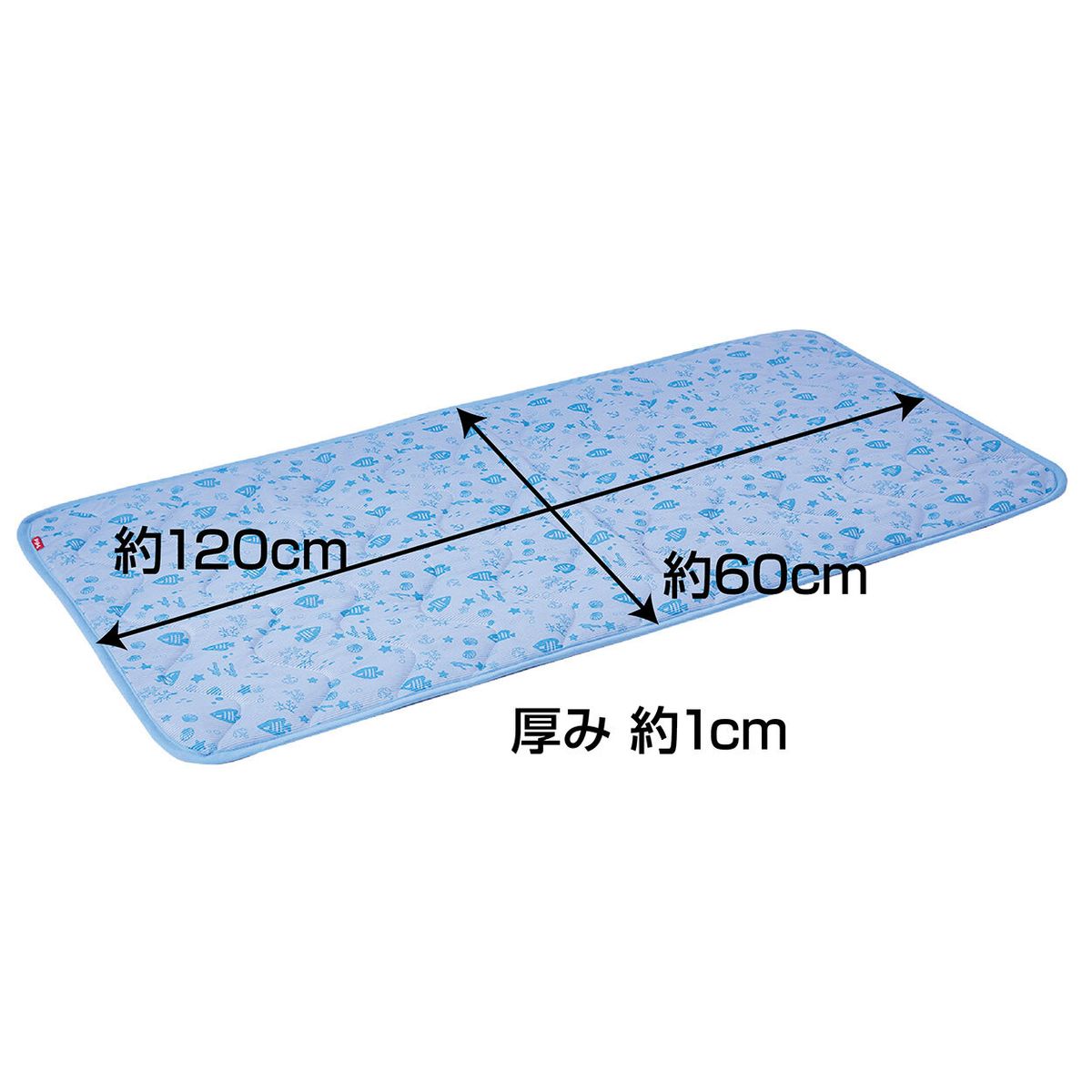 Petio - 寵物抗菌防臭冷感海洋可手洗涼墊 2L  (91603619)