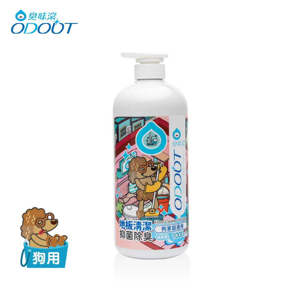 ODOUT - （狗用）地板清潔劑 (1L) (91603850)