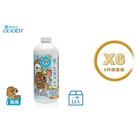 ODOUT - （狗用）除臭/抑菌噴霧補充瓶 (1L) X 6件 (91603855X6)
