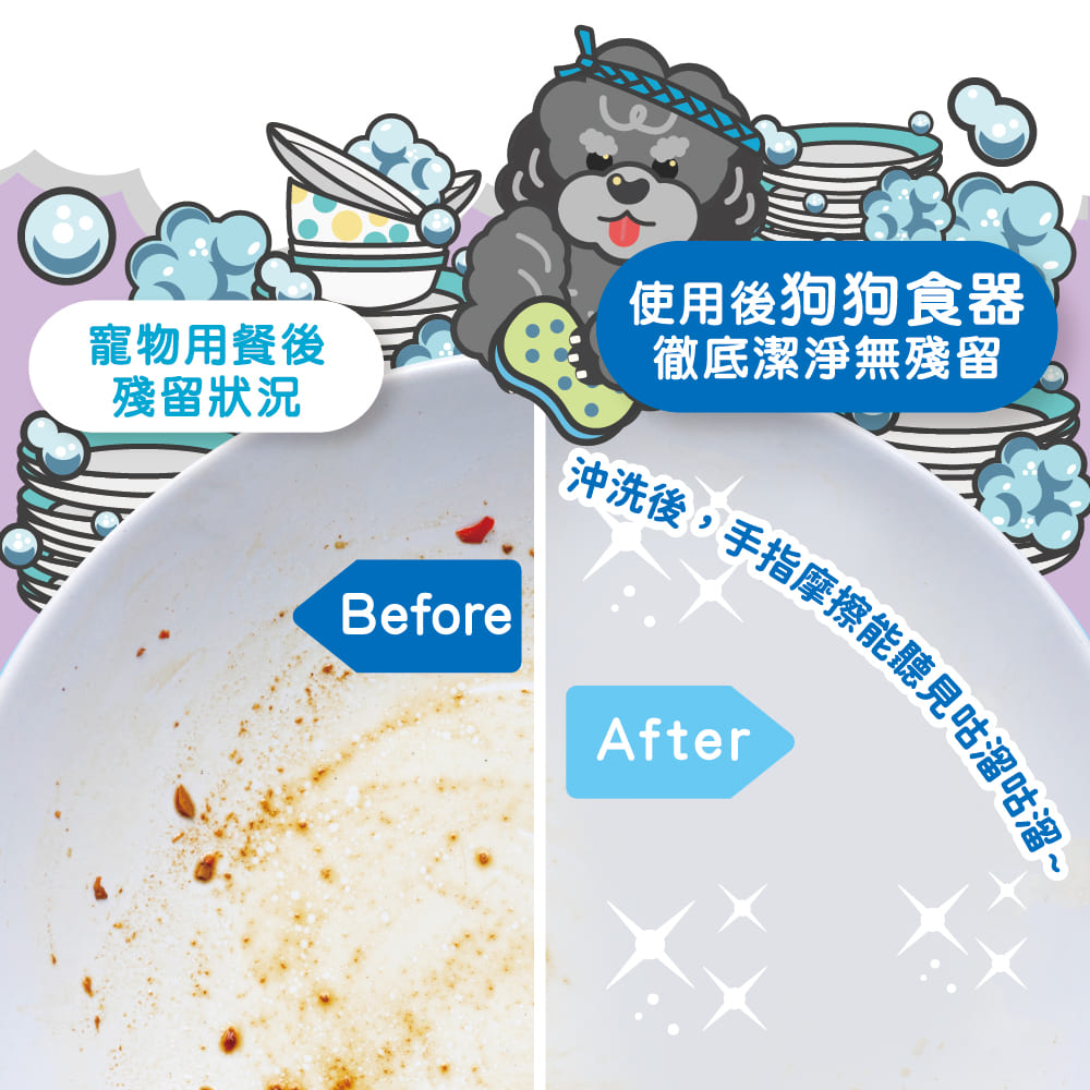 ODOUT - （狗用）食器洗滌劑 (0.5L) X 6件 (91603865X6)